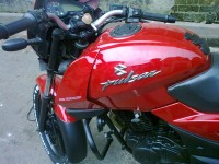 Red Bajaj Pulsar 150 DTSi