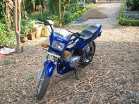 Blue Yamaha RXZ