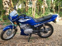 Blue Yamaha RXZ