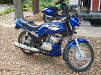 Blue Yamaha RXZ