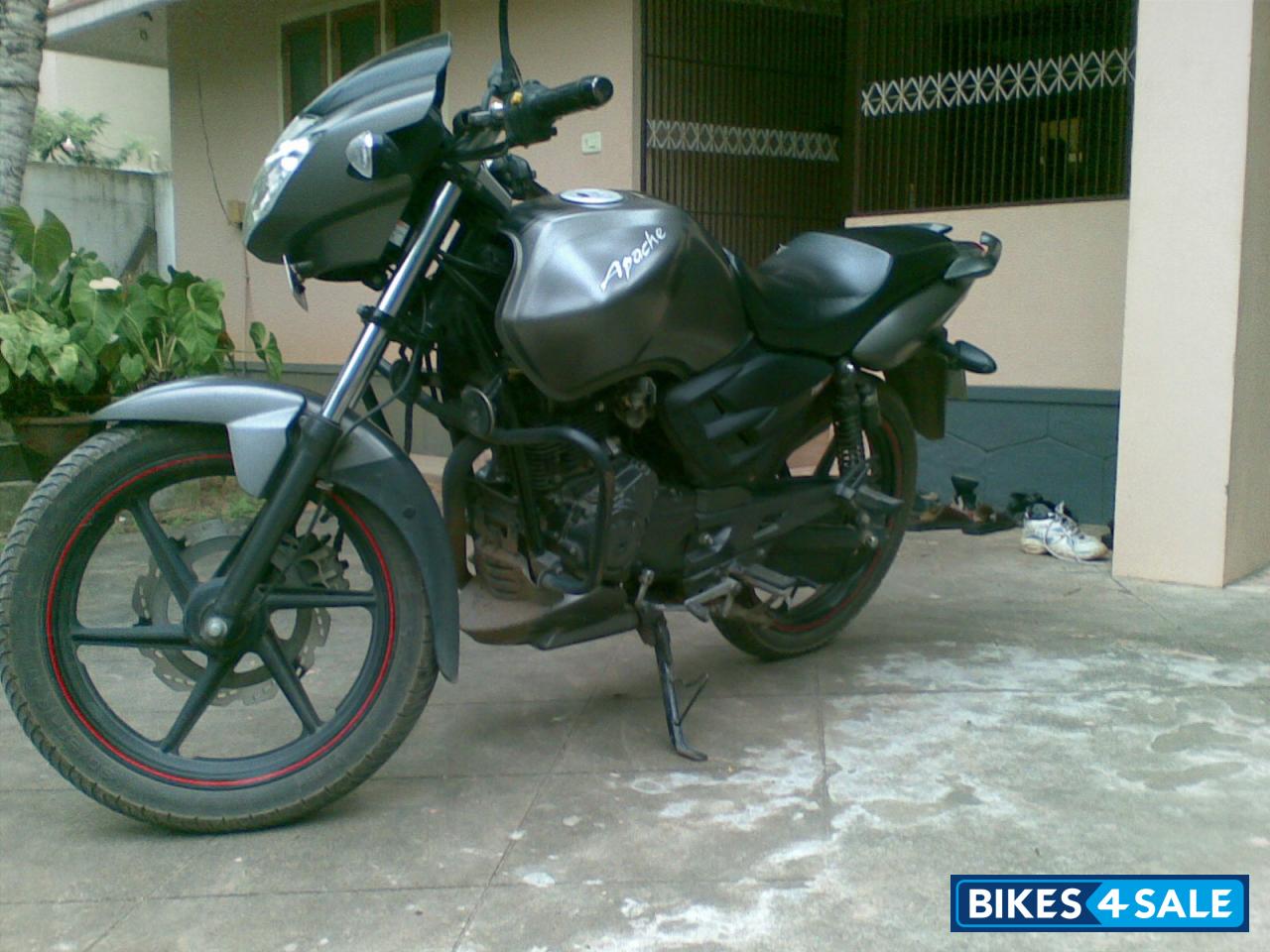 Used 07 Model Tvs Apache Rtr 160 For Sale In Chennai Id 167 Grey Colour Bikes4sale