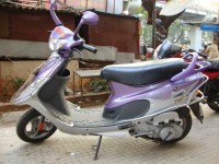 Purple TVS Scooty Pep