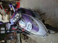 Purple TVS Scooty Pep