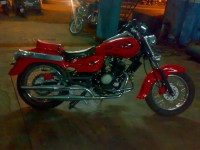 Mahindra Red Metalic Yamaha YBX