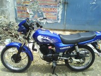 Blue Yamaha YBX