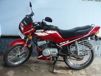 Red Yamaha RXZ