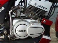 Red Yamaha RXZ