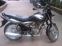 Black And Silver Bajaj Wind 125