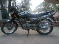 Black And Silver Bajaj Wind 125