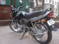 Black And Silver Bajaj Wind 125