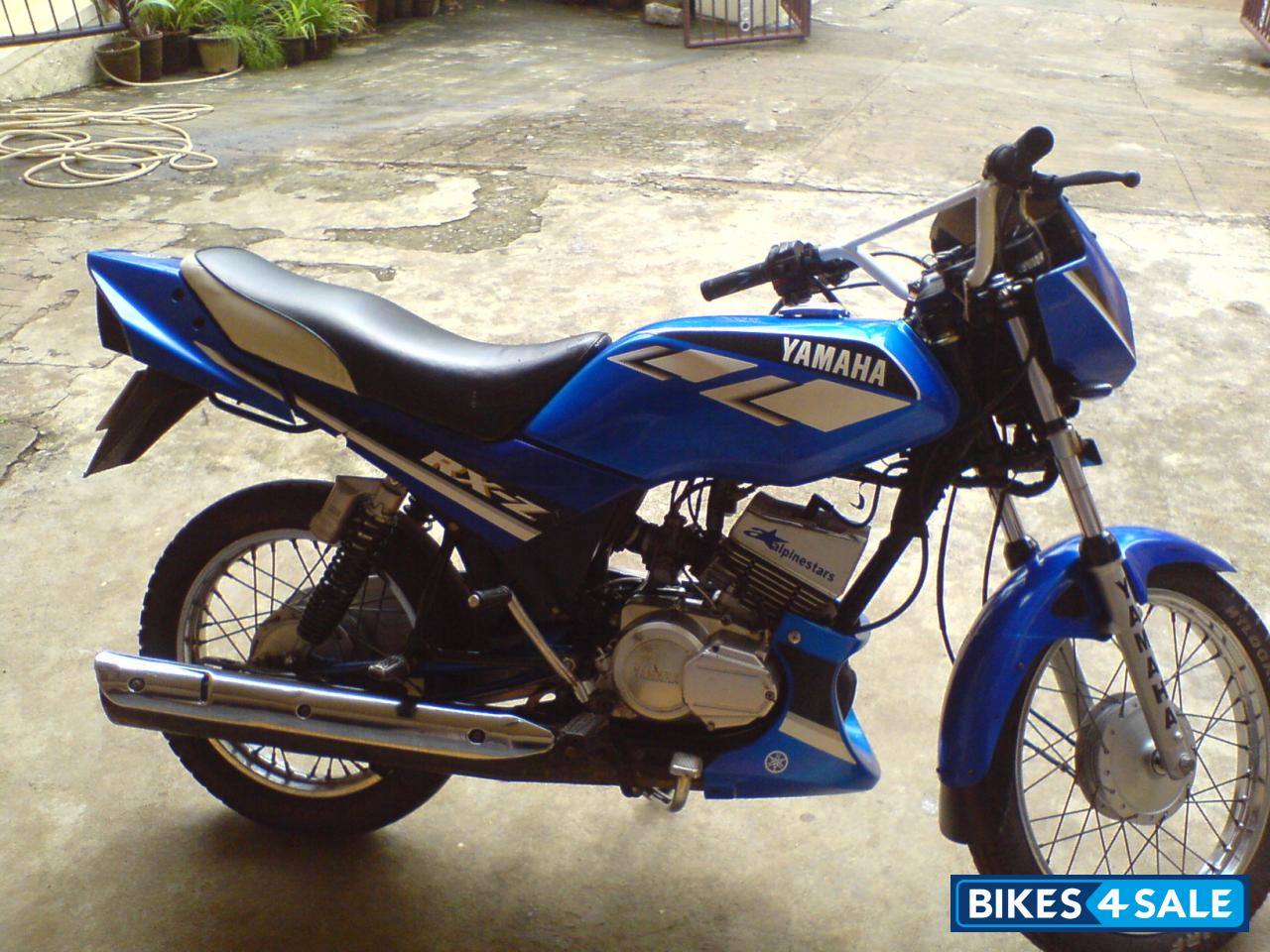 Used 1998 Model Yamaha Rxz For Sale In Trivandrum Id 19822 Blue 5 Speed Stickering Colour Bikes4sale