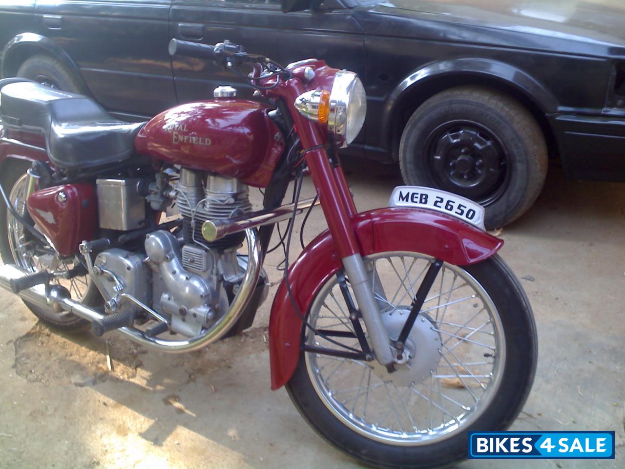 Used 1970 Model Royal Enfield Bullet Standard 350 For Sale In Bangalore Id 19903 Cherry Red 2318