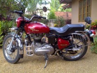 Red Royal Enfield Bullet Electra 5S