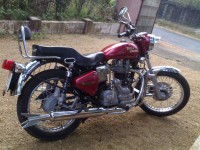 Red Royal Enfield Bullet Electra 5S