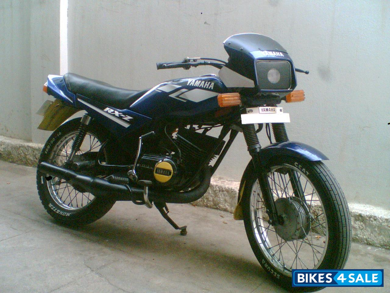 Blue Yamaha RXZ