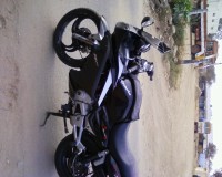 Black TVS Apache 150