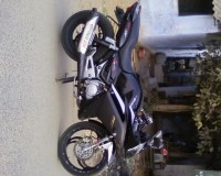 Black TVS Apache 150