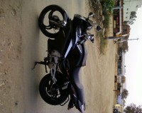 Black TVS Apache 150