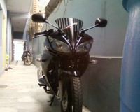 Black TVS Apache 150