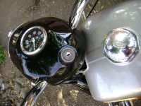 Silver + Black Ideal Jawa Yezdi Classic