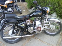 Black Royal Enfield Bullet Diesel Taurus