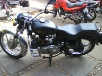 Black Royal Enfield Bullet Diesel Taurus