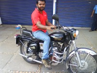 Black Royal Enfield Bullet Diesel Taurus