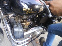 Black Royal Enfield Bullet Diesel Taurus