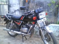 Black With Red Line Bajaj KB 100