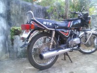 Black With Red Line Bajaj KB 100