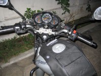 Silver TVS Apache 150