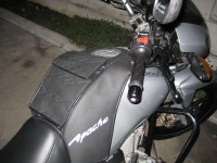 Silver TVS Apache 150