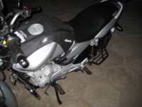 Silver TVS Apache 150