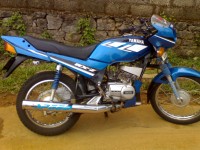 Blue Yamaha RXZ