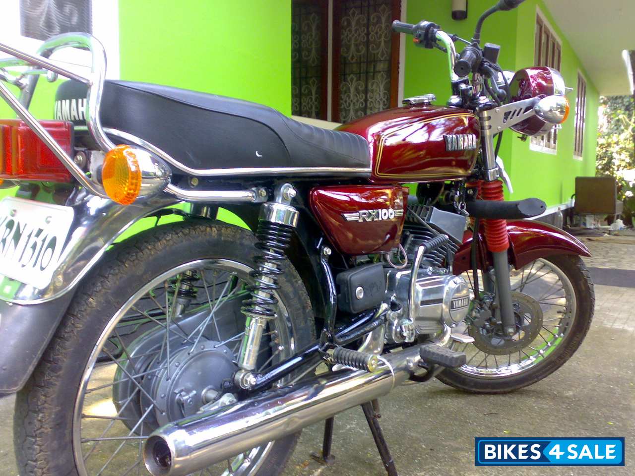 Used 1986 model Yamaha RX 100 for sale in Kottayam. ID 2502. Honda Red ...