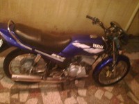 Blue Yamaha RXZ