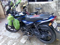 Blue Bajaj Discover DTSi 135