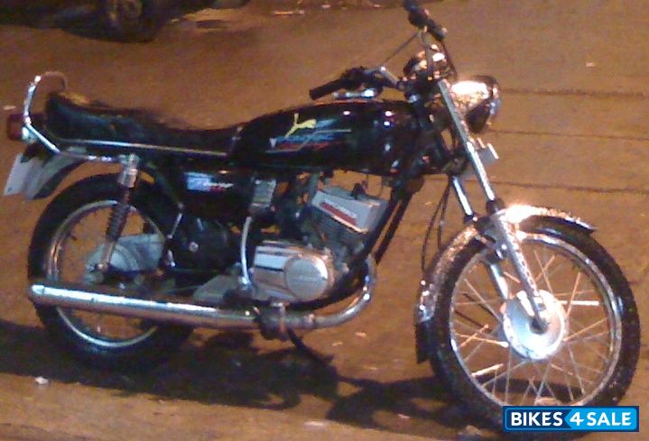 Black Yamaha RX 100