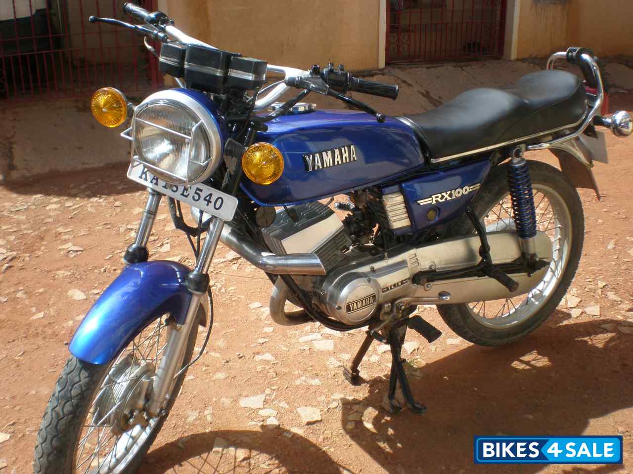 Yamaha Rx 100 Blue Colour