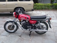 German Red Yamaha RD 350