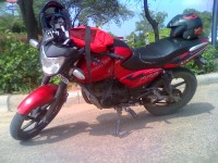 Red Bajaj Pulsar 180 DTSi