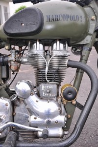 Army Green Vintage Bike