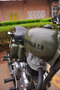 Army Green Vintage Bike