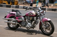 Pink Royal Enfield Bullet Standard 350