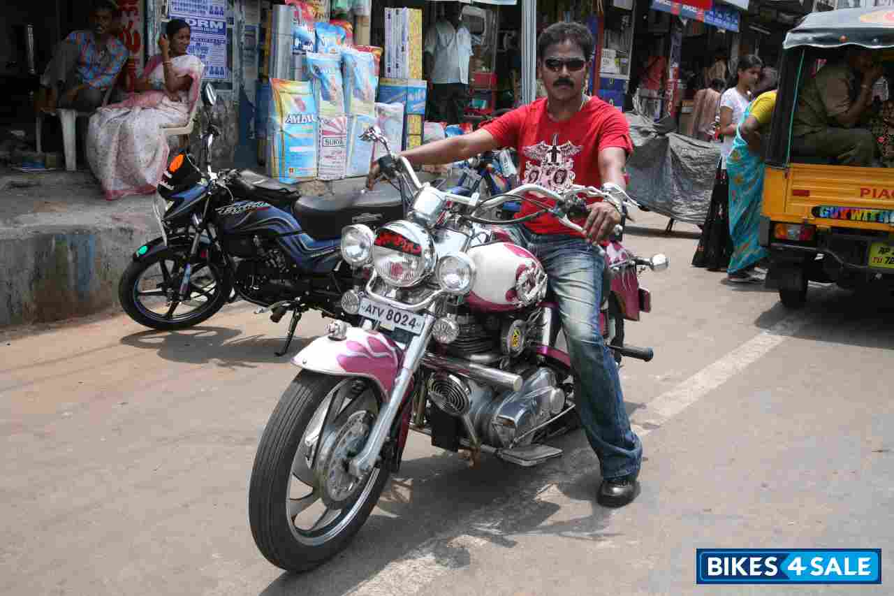 Pink Royal Enfield Bullet Standard 350