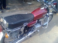 Maroon Yamaha RX 100