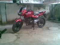 Red Bajaj Pulsar 180 DTSi