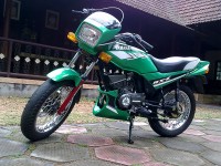 Green Yamaha RXZ