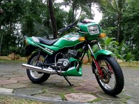 Green Yamaha RXZ