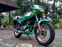 Green Yamaha RXZ